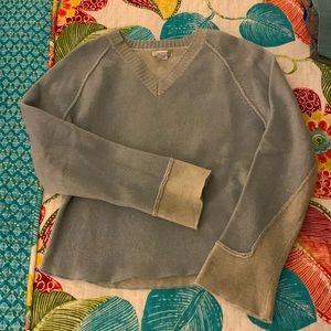 Super cute wool color block sweater